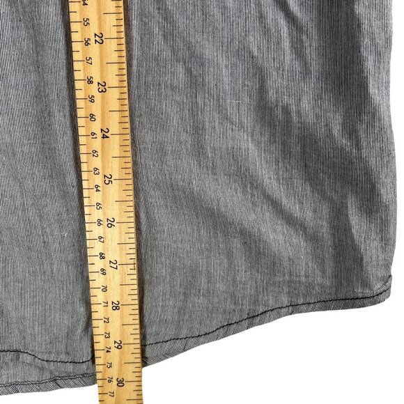 Affliction Y2K Button Up Edgy Grunge Long Sleeve Cotton Shirt, Size XL - Picture 11 of 15